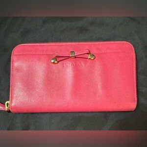 Prada Pink Wallet